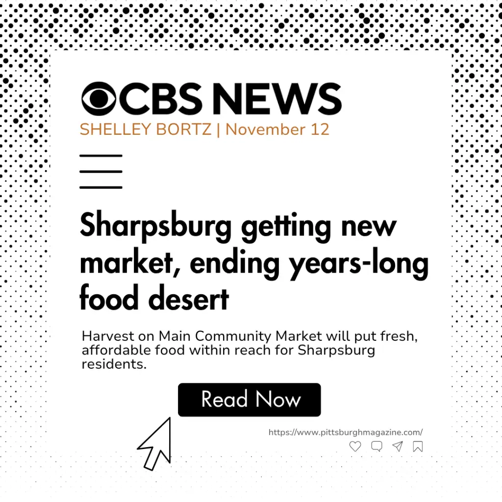 Article titled "Sharpsburg getting new marketing, ending years-long food desert"