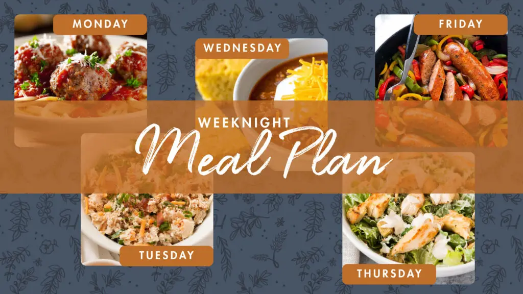 Coming soon: Dinner made easier Five weeknight dinners, one neighborhood market.