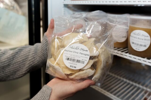 For our Prepared Foods Manager, Chris, the season of Lent has always meant pierogies on the table – the kind of meal that brought his family together. 

Now that tradition lives here, too.

Chris’ handmade pierogies are available in the market case — simple, comforting, and perfect for a Friday meal.

Stop in and pick up a package today 💛