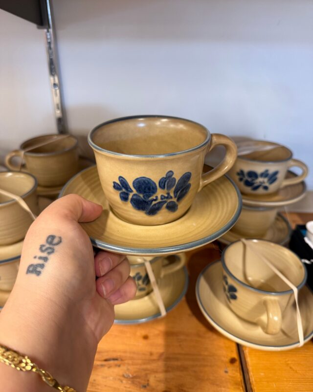 Here’s a small look at what’s on the floor at Second Harvest this week.

Quality secondhand clothing, a few ceramic pieces, kids’ toys, swimsuits, and some solid everyday shoes. Just well-kept items, ready for a second home.

If you’re nearby, feel free to stop in and take a look.

#secondhand #thriftstore #pittsburgh #sharpsburg #pittsburghthrift