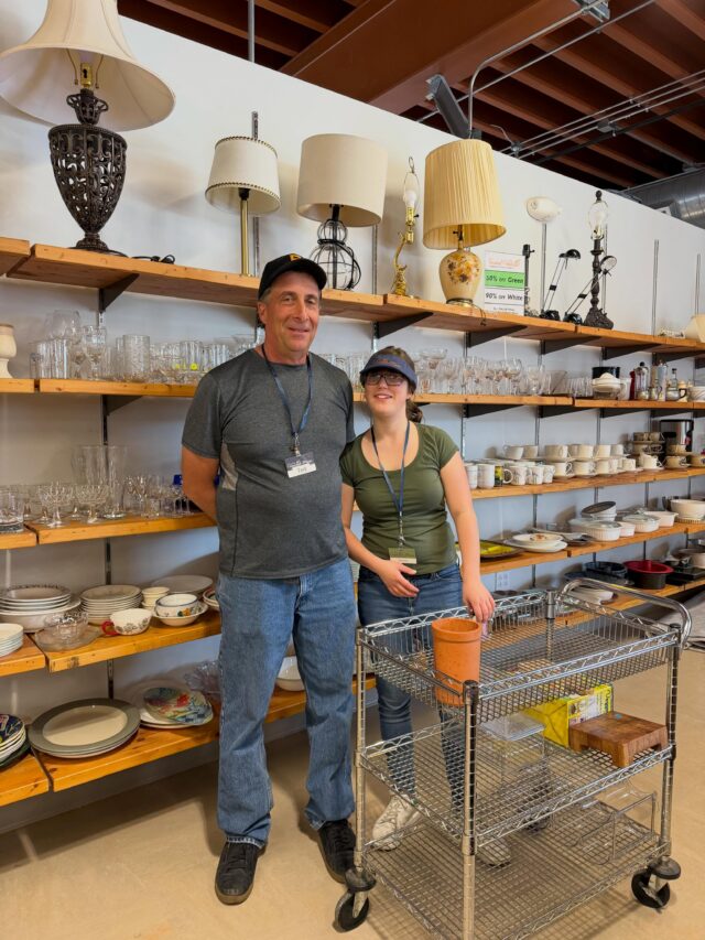 There’s something special about seeing the same familiar faces walk through our doors every week.

Ted and his daughter, Katheryn, have been longtime supporters of Second Harvest. Ted first connected with us through his work at Lifesteps, bringing young adults with disabilities to volunteer alongside our team. When Harvest on Main opened, they kept that spirit of giving going and have been volunteering weekly ever since.

Volunteers like Ted and Katheryn remind us that community isn’t created all at once. It grows through relationships, familiar routines, and people who choose to invest their time in a place they care about.

We’re lucky to have them, and we’re thankful for every volunteer who helps make these spaces feel welcoming, joyful, and truly grounded in community.

#secondharvest #communitymatters #volunteersrock #pittsburghthrift #sharpsburg