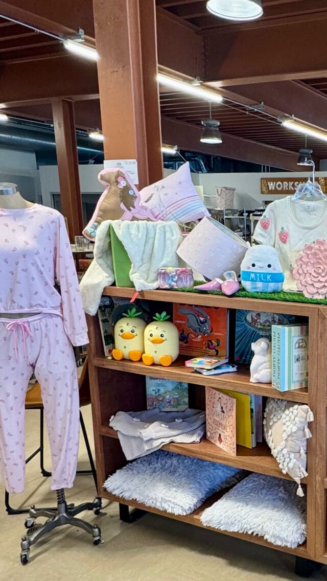 A little corner of cozy. ☁️🤍

Soft blankets, bedtime books, cuddly stuffies, nursery treasures, and all kinds of sweet finds in store now! Stop by and see what you discover.

📍 Second Harvest Community Thrift Store