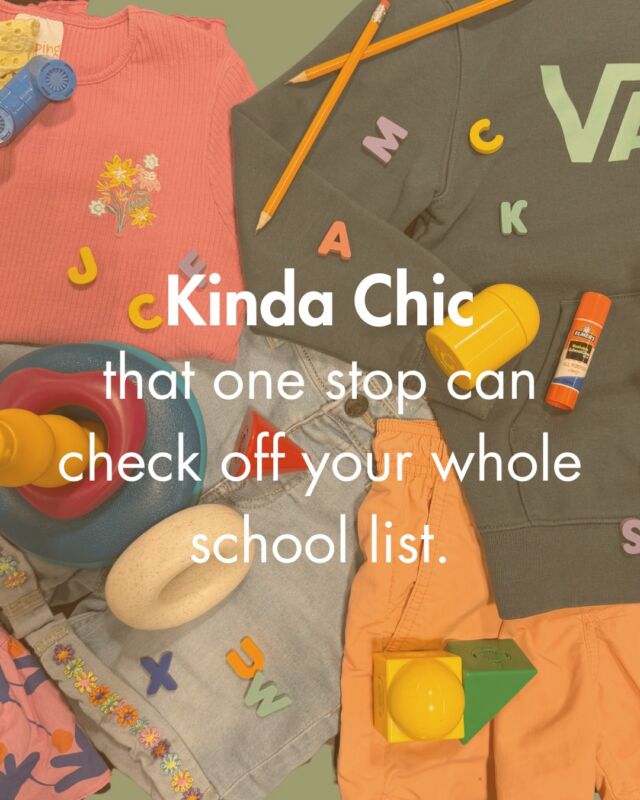 Kinda chic that your back-to-school shopping only needed one stop. 🍎

From first-day outfits and shoes to classroom games, dorm essentials, books, backpacks, and everything in between, Second Harvest Community Thrift Store makes it easy to check off more of your back-to-school list in one visit.

Whether you're shopping for preschool, college, or your own classroom, we're here to help make back-to-school prep a little easier—and a lot more affordable.

Come see how much of your list you can cross off in one trip. 

#secondharvest #backtoschool #pittsburghthrift #thrifter #sharpsburg