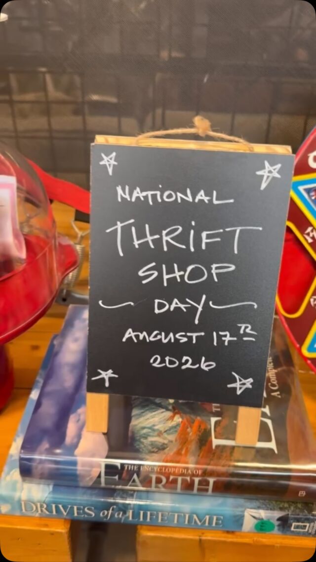 Come one, come all—it’s National Thrift Shop Day! 🎪🛍️

We’re marking the occasion with racks full of great finds at prices worth celebrating—and a little something sweet while you shop. Stop in anytime today for free samples of freshly baked cookies and brownies, made right around the corner at Harvest on Main. 🍪

Great finds. Great prices. Fresh-baked treats on us. Come see what you’ll find!

⏰ Open today from 9 a.m.–5 p.m.
📍 Second Harvest Community Thrift Store